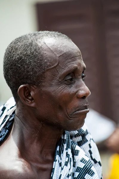 Pessoas reais em Gana, África — Fotografia de Stock