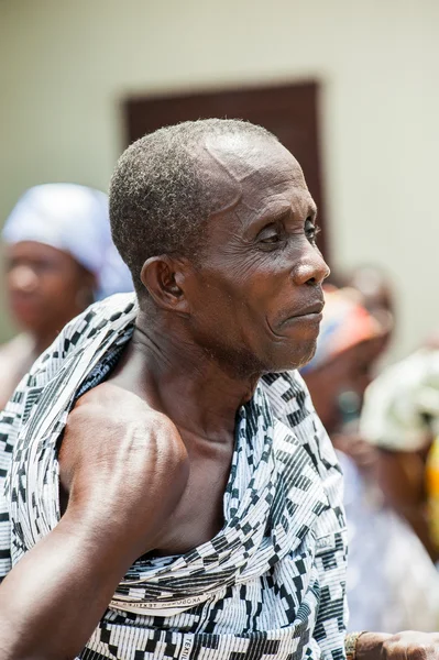 Persone reali in Ghana, Africa — Foto Stock