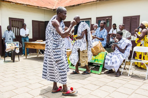 Echte menschen in ghana, afrika — Stockfoto