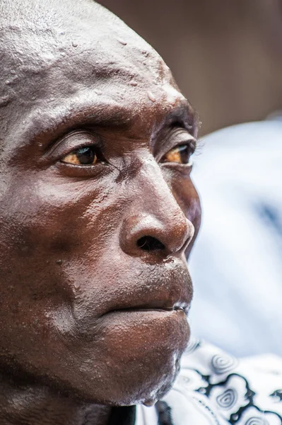 Pessoas reais em Gana, África — Fotografia de Stock