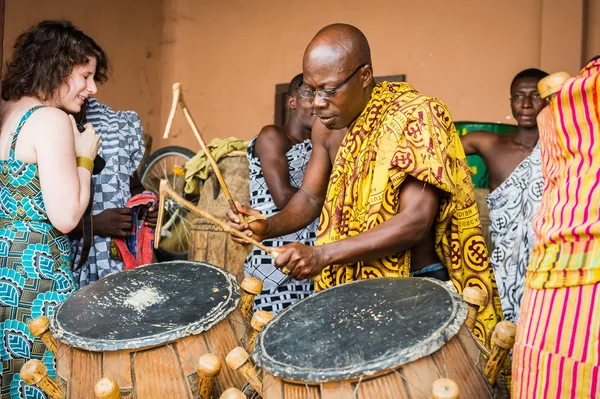 Real people in Ghana, Africa — Stock Photo, Image