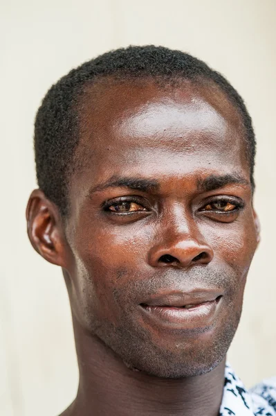 在加纳，非洲的真实的人 — 图库照片