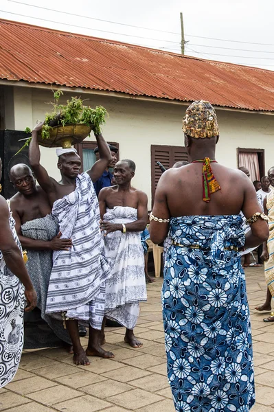 Prawdziwi ludzie w Ghana, Afryka — Zdjęcie stockowe