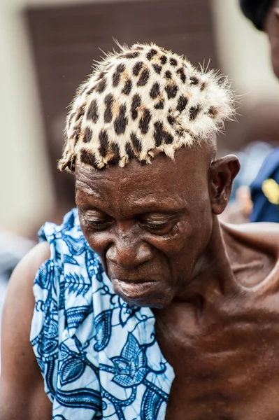 Les vraies personnes au Ghana, Afrique — Photo