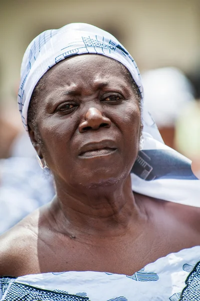 Riktiga människor i Ghana, Afrika — Stockfoto