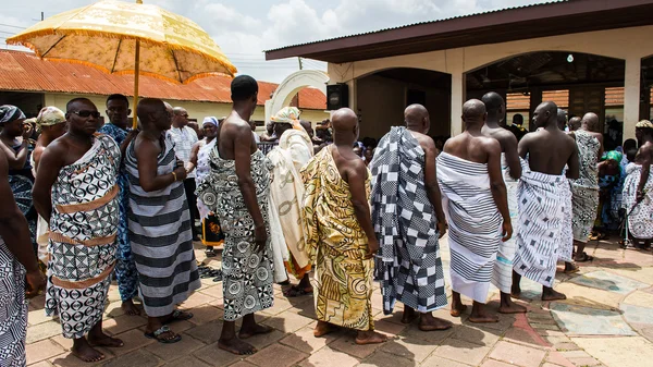 Pessoas reais em Gana, África — Fotografia de Stock