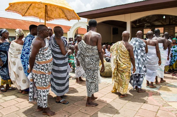 Persone reali in Ghana, Africa — Foto Stock