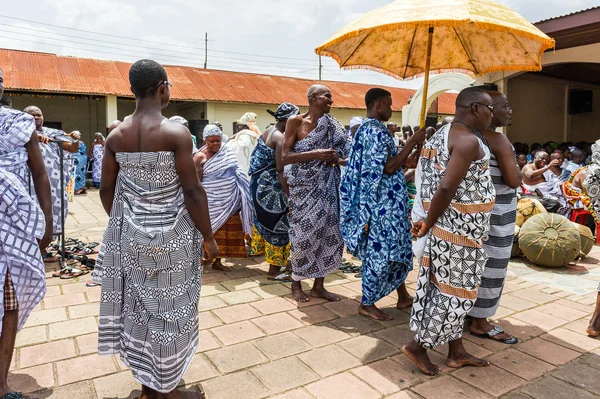 Persone reali in Ghana, Africa — Foto Stock