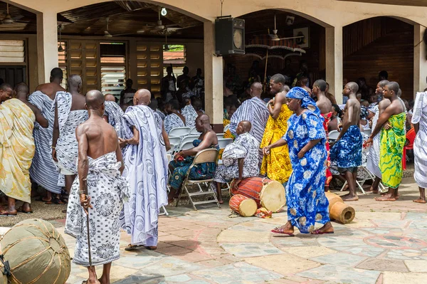 Persone reali in Ghana, Africa — Foto Stock