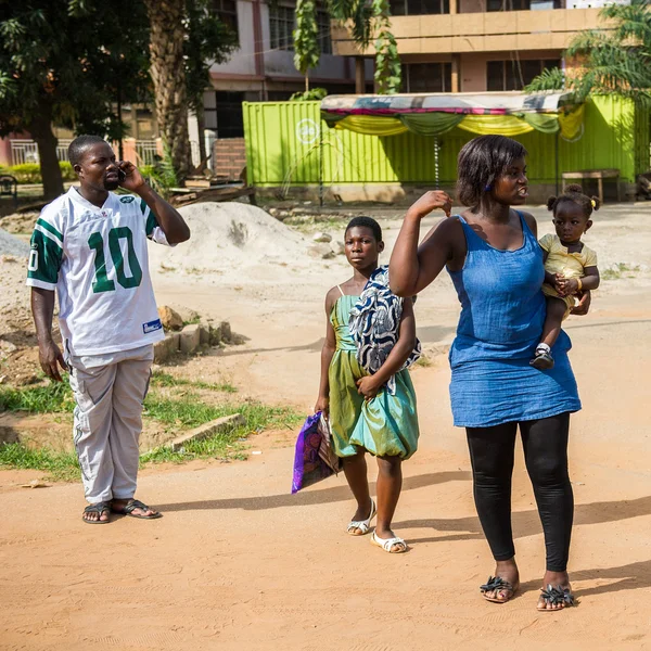 Real people in Ghana, Africa — Stock Photo, Image