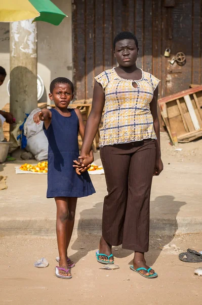 Real people in Ghana, Africa — Stock Photo, Image