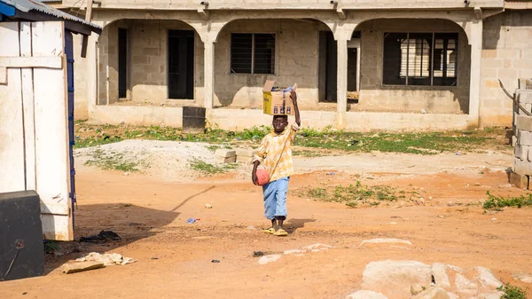 Echte menschen in ghana, afrika — Stockfoto