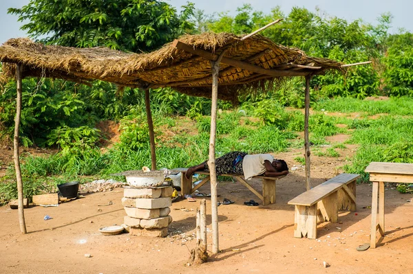 Echte mensen in Ghana, Afrika — Stockfoto