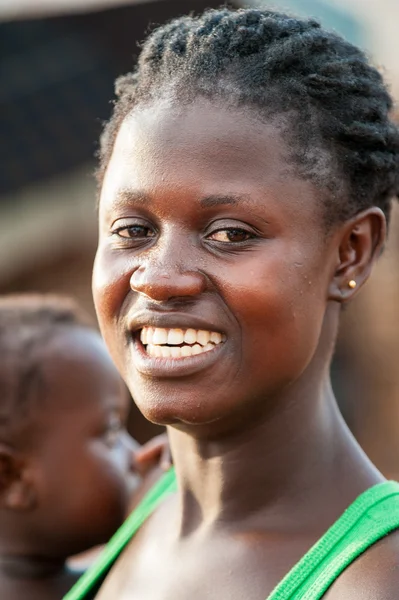 Personas reales en Ghana, África — Foto de Stock