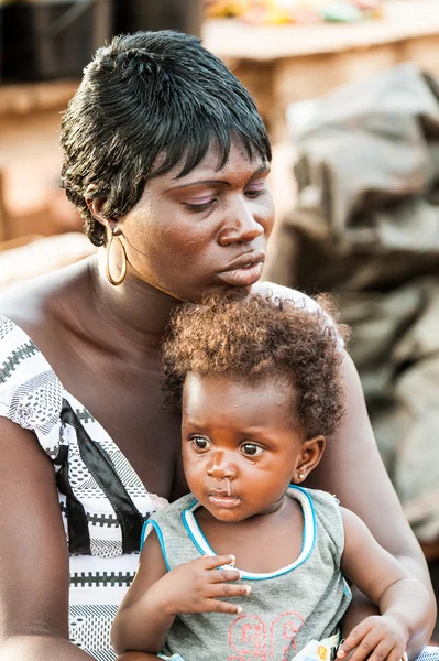 Echte menschen in ghana, afrika — Stockfoto