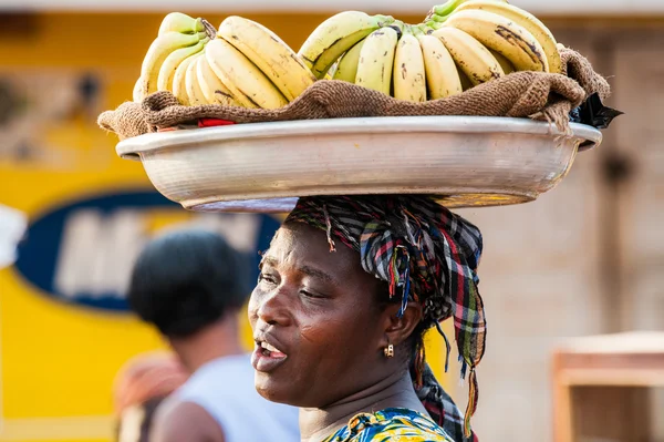 Les vraies personnes au Ghana, Afrique — Photo
