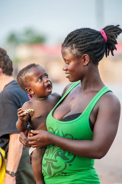 Echte menschen in ghana, afrika — Stockfoto