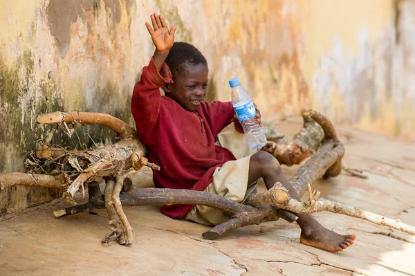 Personas reales en Ghana, África — Foto de Stock