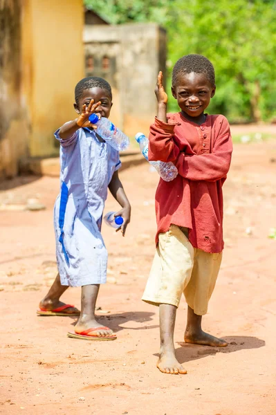 Les vraies personnes au Ghana, Afrique — Photo