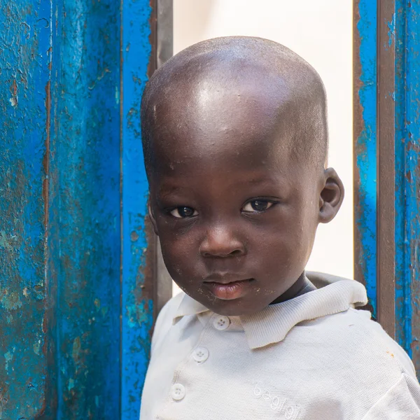 Personas reales en Gambia, África — Foto de Stock