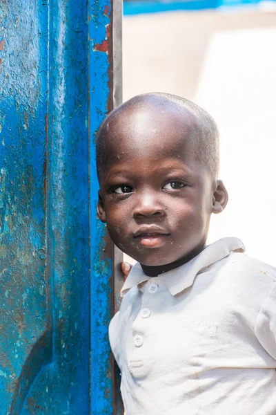 Personas reales en Gambia, África — Foto de Stock