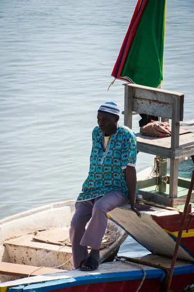 Αληθινοί άνθρωποι στη Γκάμπια, Αφρική — Φωτογραφία Αρχείου