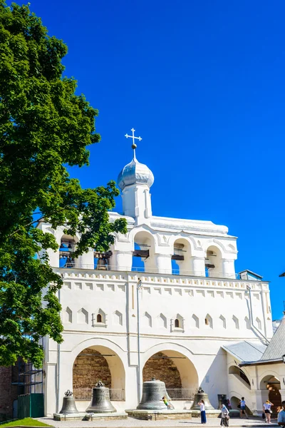 Arkitekturen i Novgorod, Ryssland — Stockfoto