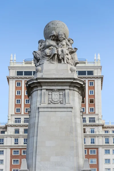 Arkitekturen i madrid, Spanien — Stockfoto