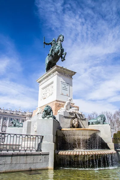 Arquitetura de Madrid, Espanha — Fotografia de Stock