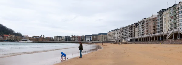 San sebastian, Baskicko, Španělsko. — Stock fotografie