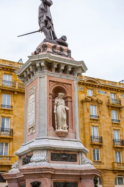 San sebastian, Baskicko, Španělsko. — Stock fotografie