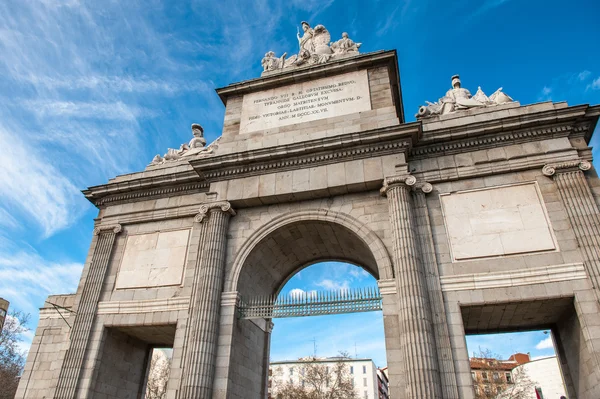 Arkitekturen i madrid, Spanien — Stockfoto