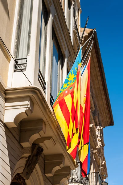 Architektur von valencia, baskenland, spanien — Stockfoto