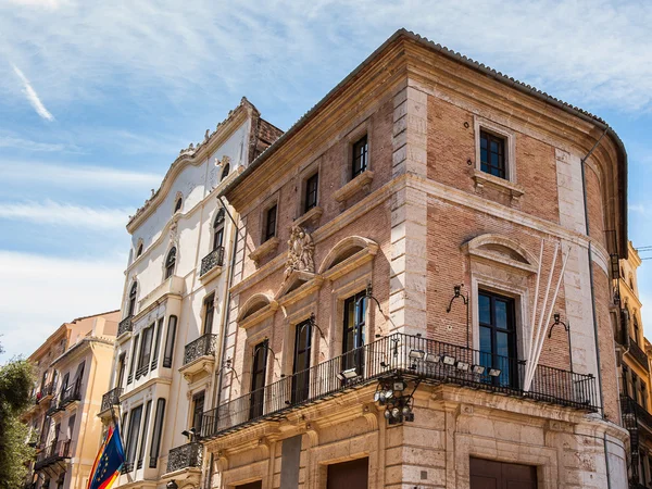 Architecture of Valencia, Basque Country, Spain — Stock Photo, Image