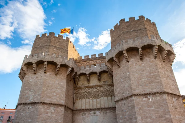 Arkitekturen i Valencia, baskiska landet, Spanien — Stockfoto