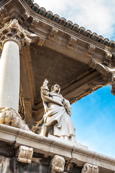 Architecture of Valencia, Basque Country, Spain — Stock Photo, Image