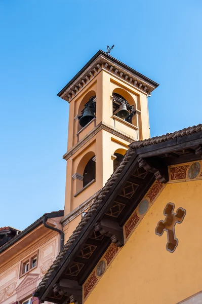 Arquitetura de Bellinzona, Suíça — Fotografia de Stock