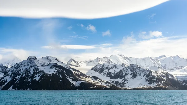 Landschap van Zuid-Georgië — Stockfoto