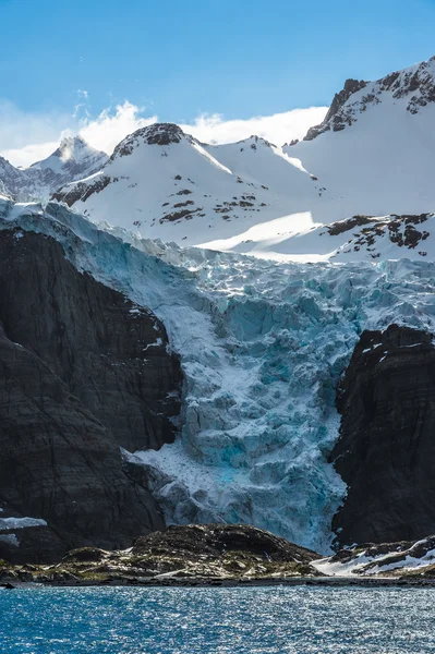 Landscape of South Georgia Stock Photo