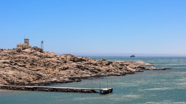 Ay ışığı manzara, Namibya, Afrika