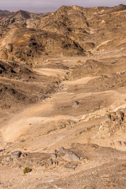 Ay ışığı manzara, Namibya, Afrika