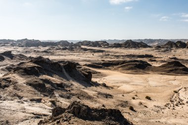Ay ışığı manzara, Namibya, Afrika