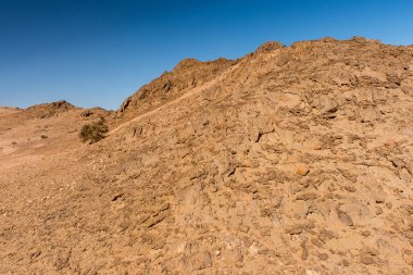 Ay ışığı manzara, Namibya, Afrika