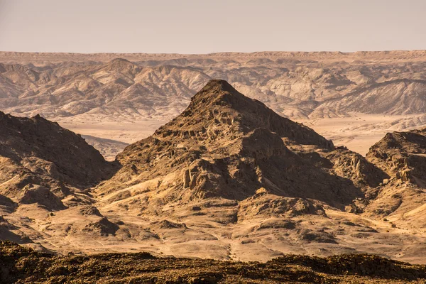 Ay ışığı manzara, Namibya, Afrika — Stok fotoğraf