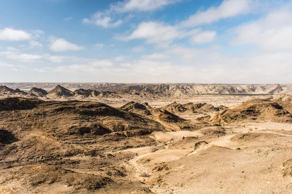 Měsíční krajina, Namibie, Afrika — Stock fotografie