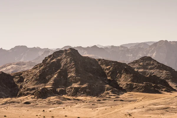 Moonlight landscape, Namibia, Africa — Stock Photo, Image