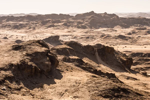 Il paesaggio al chiaro di luna, Namibia, Africa — Foto Stock