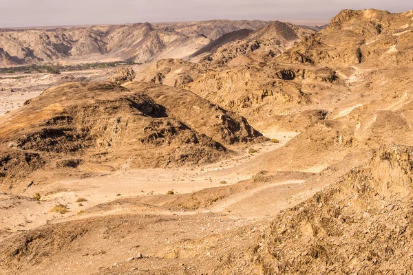 Ay ışığı manzara, Namibya, Afrika — Stok fotoğraf