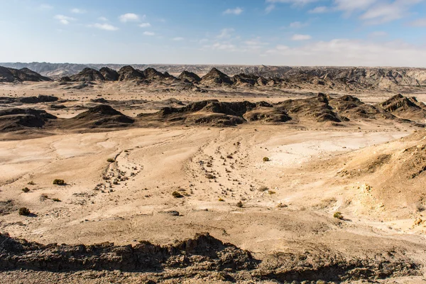 Il paesaggio al chiaro di luna, Namibia, Africa — Foto Stock