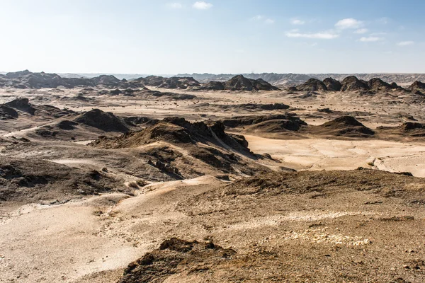 Il paesaggio al chiaro di luna, Namibia, Africa — Foto Stock